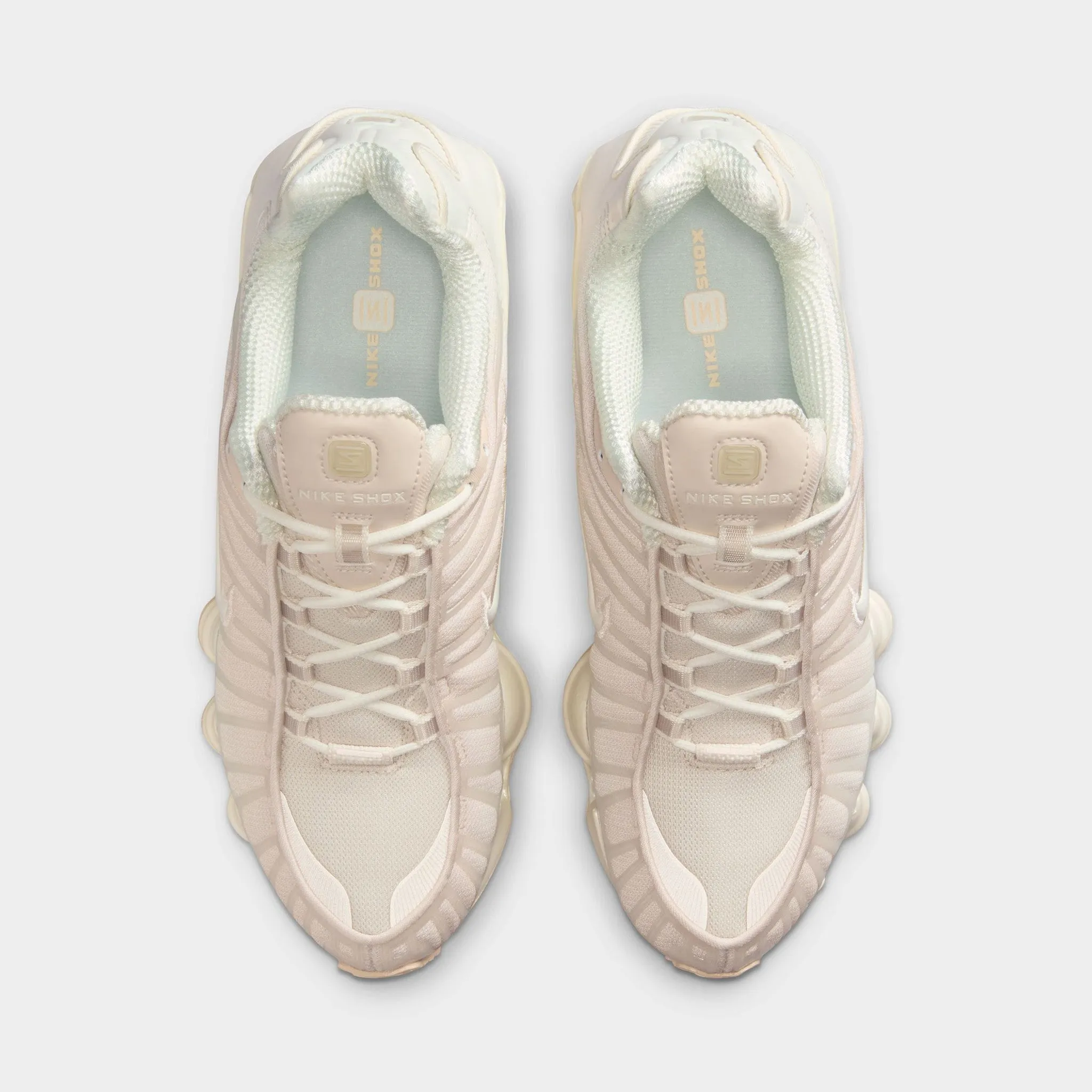 Pressure Distribution System Nike Women's Shox TL Pearl White / Soft Pearl - Particle Pink