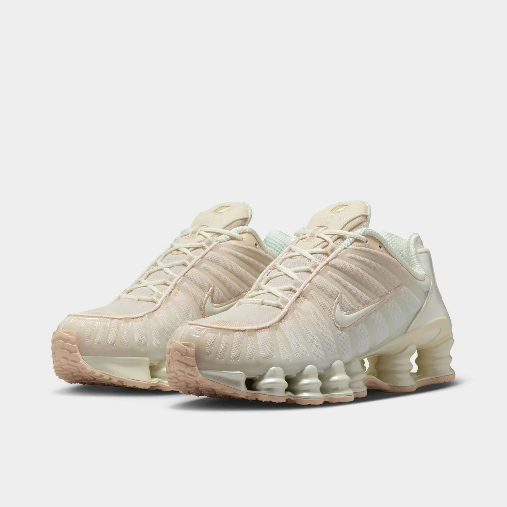 Nike Women's Shox TL Pearl White / Soft Pearl - Particle Pink Foot Freedom