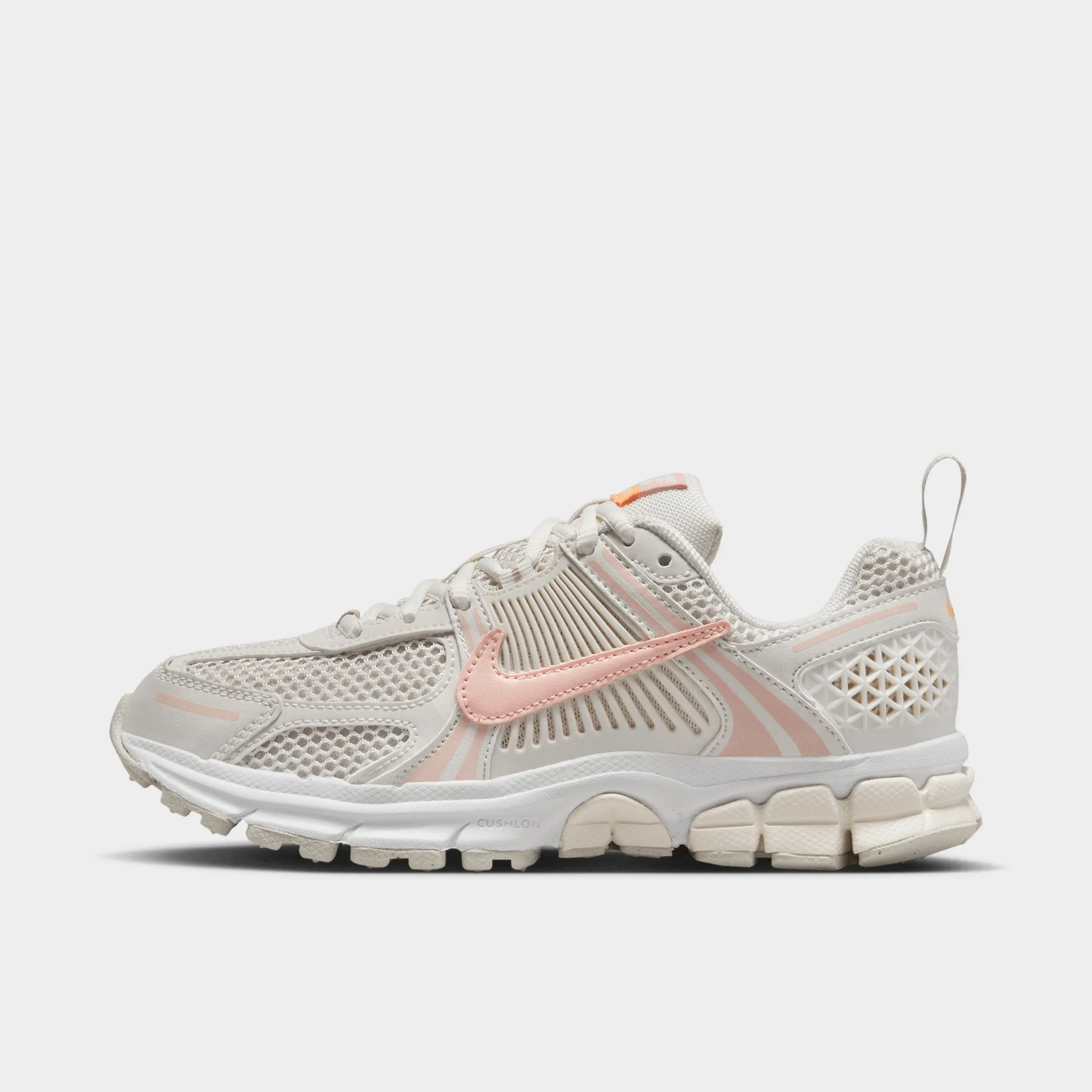 All-Day Durability synthetic leather Nike Zoom Vomero 5 GS Phanton / Echo Pink - Light Orewood Brown