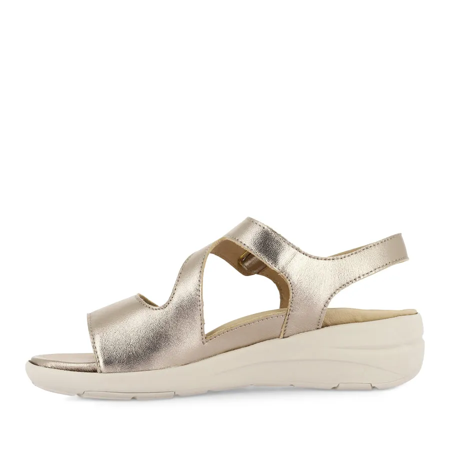 Comfortable And Versatile NILA XW - CHAMPAGNE LEATHER