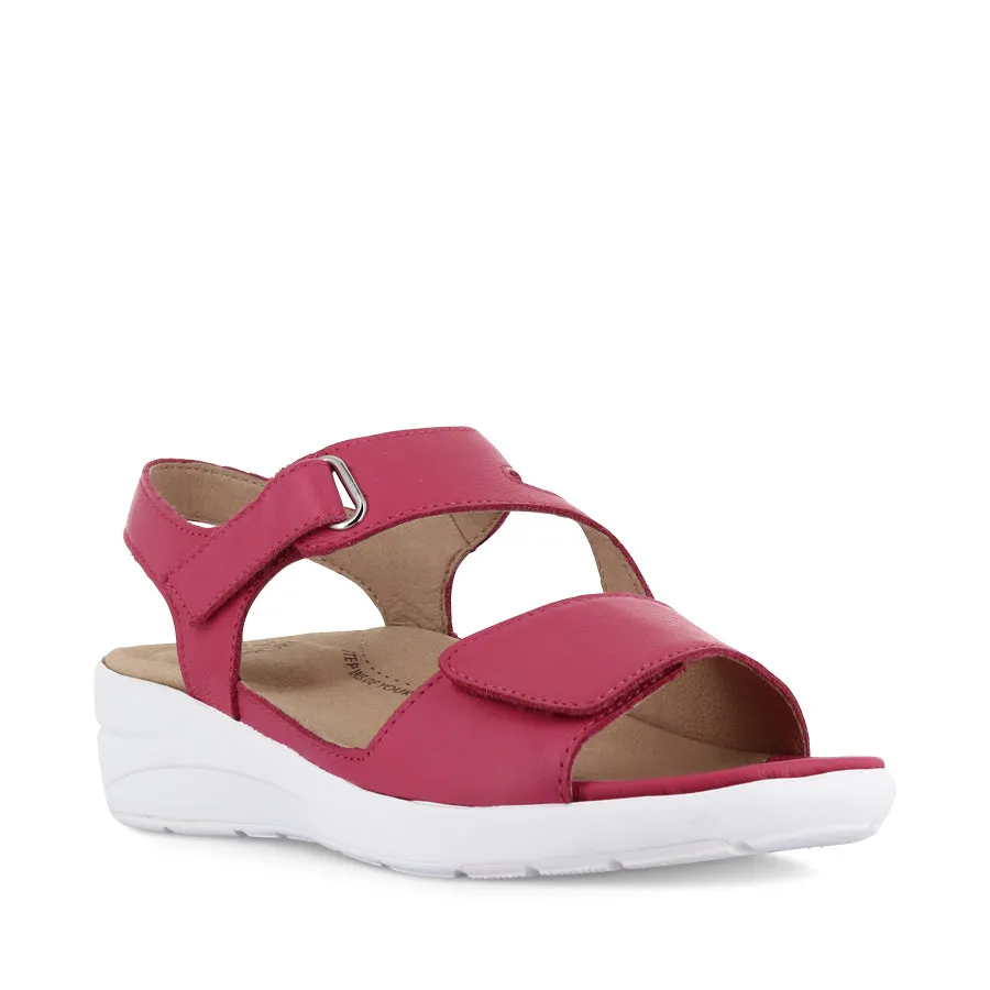 Relaxed Style NILA XW - FUCHSIA LEATHER