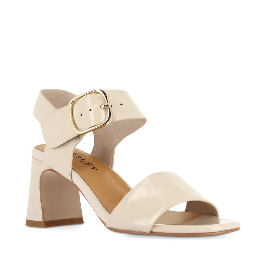 Smooth Soles SCRIBE - NUDE PATENT LEATHER