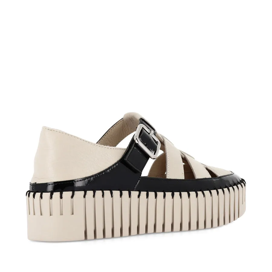 Move Easy BAYTOWN - BLACK ALMOND PATENT LEATHER