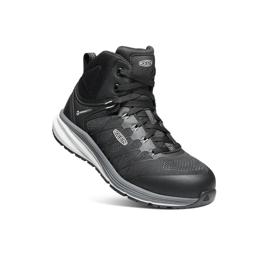 moisture - wicking - level hikers' Men's Vista Energy Mid (Carbon Toe)  |  Vapor/Black