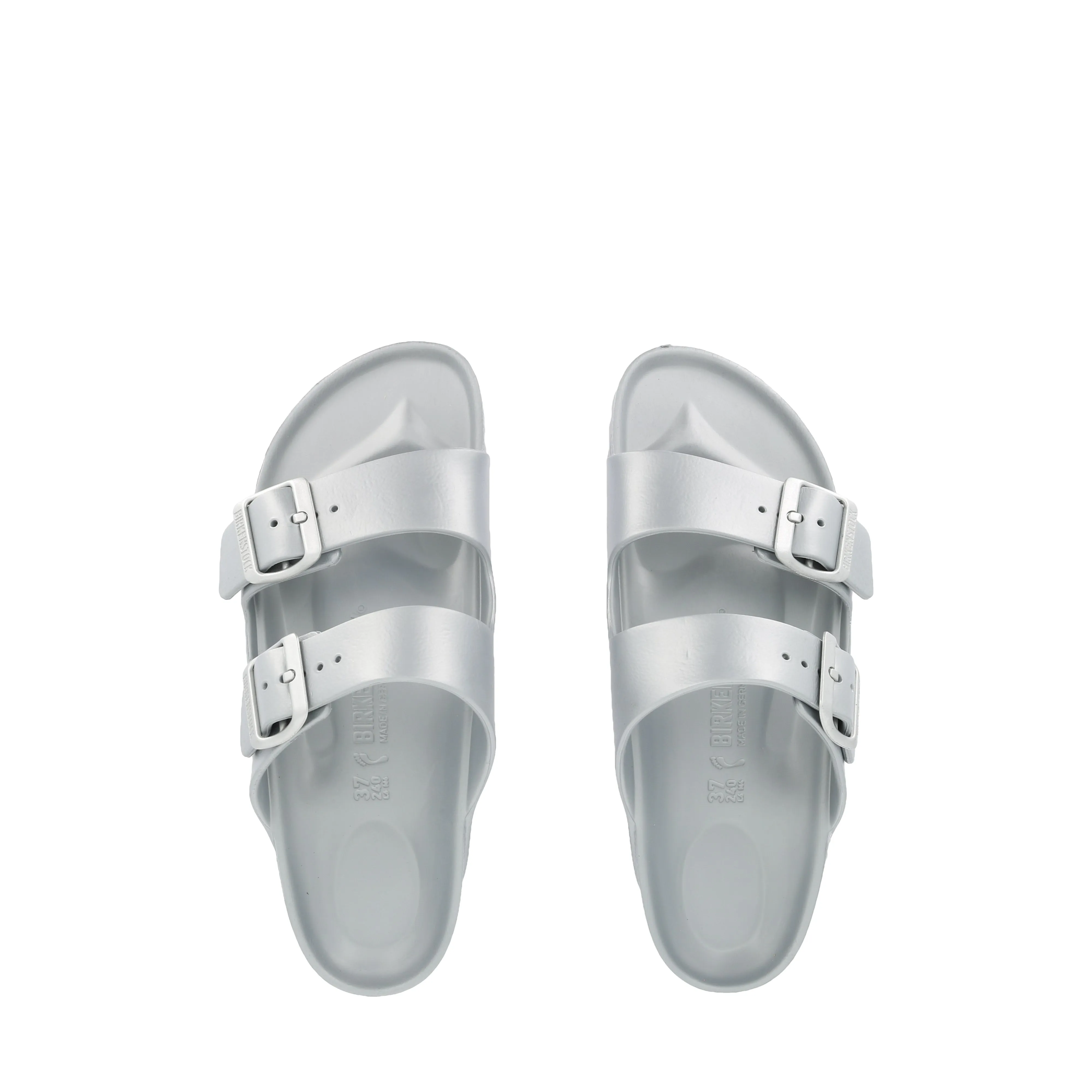 Flexible Step Custom Fit ARIZONA EVA NARROW SEASONAL - METALLIC SILVER