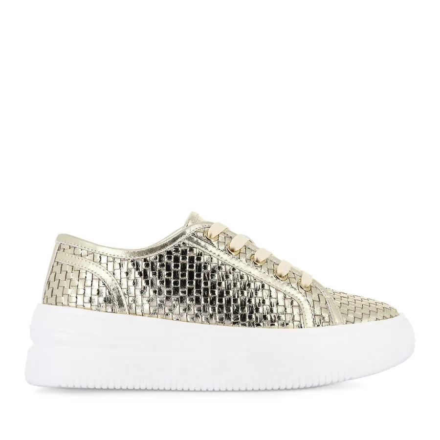 Low Maintenance NORWICH - GOLD LEATHER