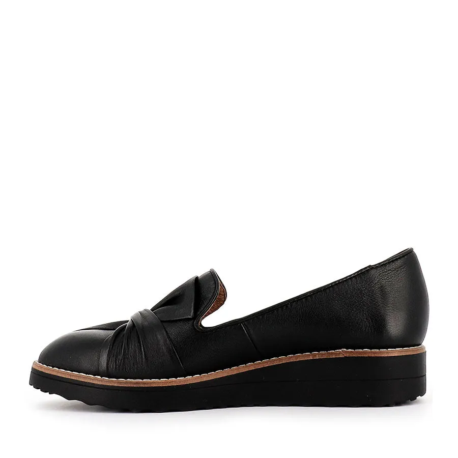 OCLEM - BLACK LEATHER BLACK SOLE Urban Sprint