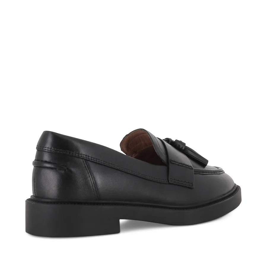Move True Ground Firm Chic Footwear OCTAVIA - BLACK LEATHER