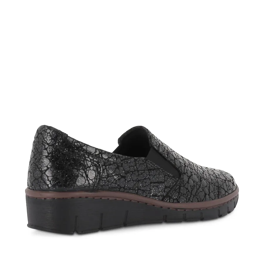 Water   Resistant Handcrafted Quality CP314-22 - BLACK PATENT