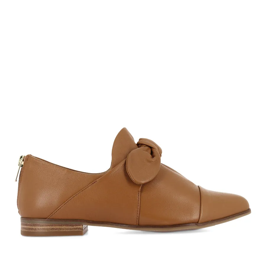 OFUS XF - DARK TAN LEATHER Toe Fit Long Move