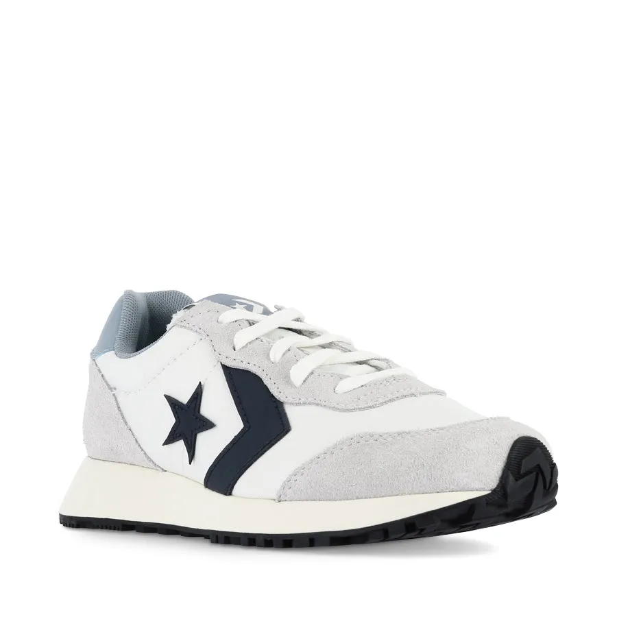 OMEGA TRAINER LOW - BARELY GREY/VINTAGE WHITE/OBSIDIAN ShockAbsorbingSole