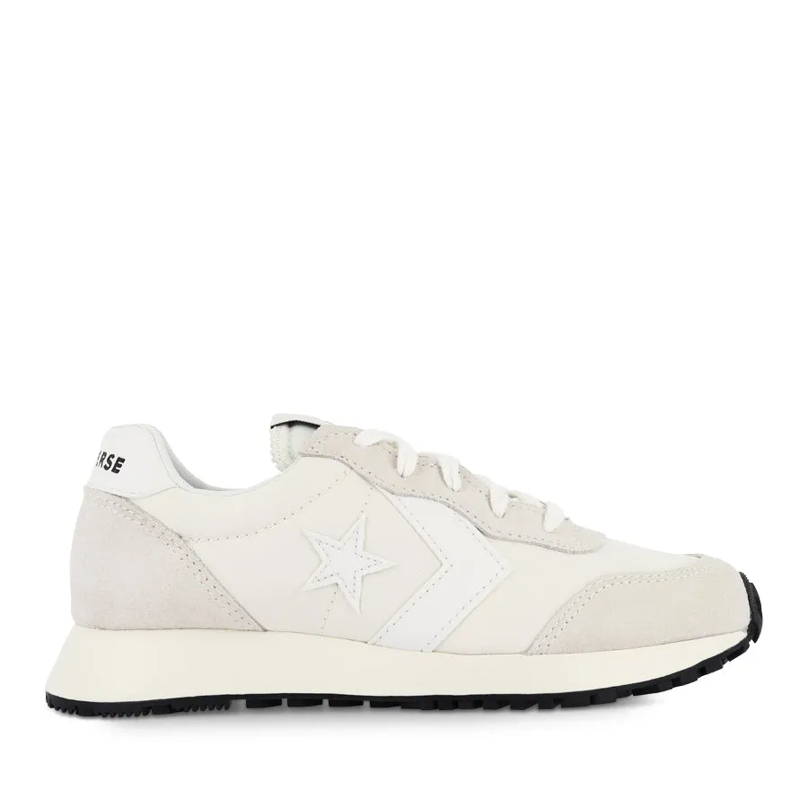 OMEGA TRAINER LOW - EGRET/VINTAGE WHITE/BLACK Adjustable Design Effortless Feel