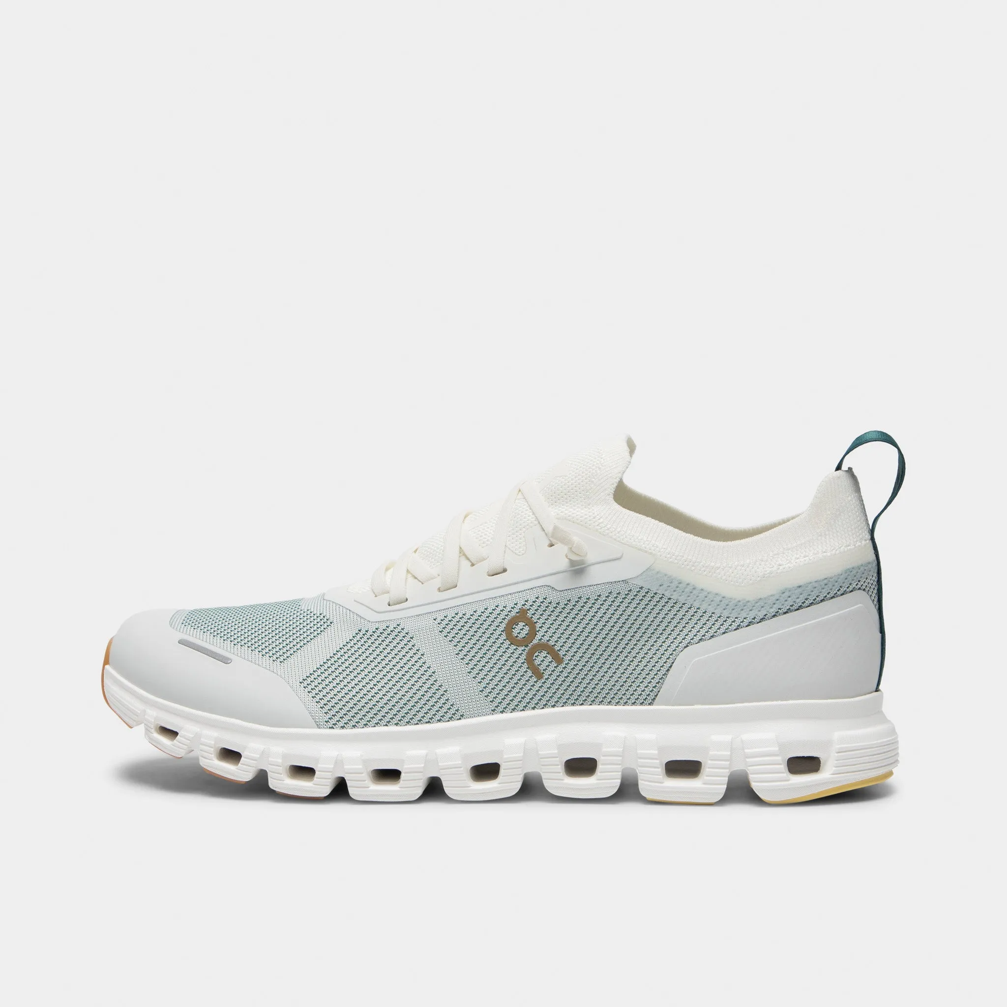 Waterproof Barrier Tech On Cloud 6 Versa White / Green - Gold