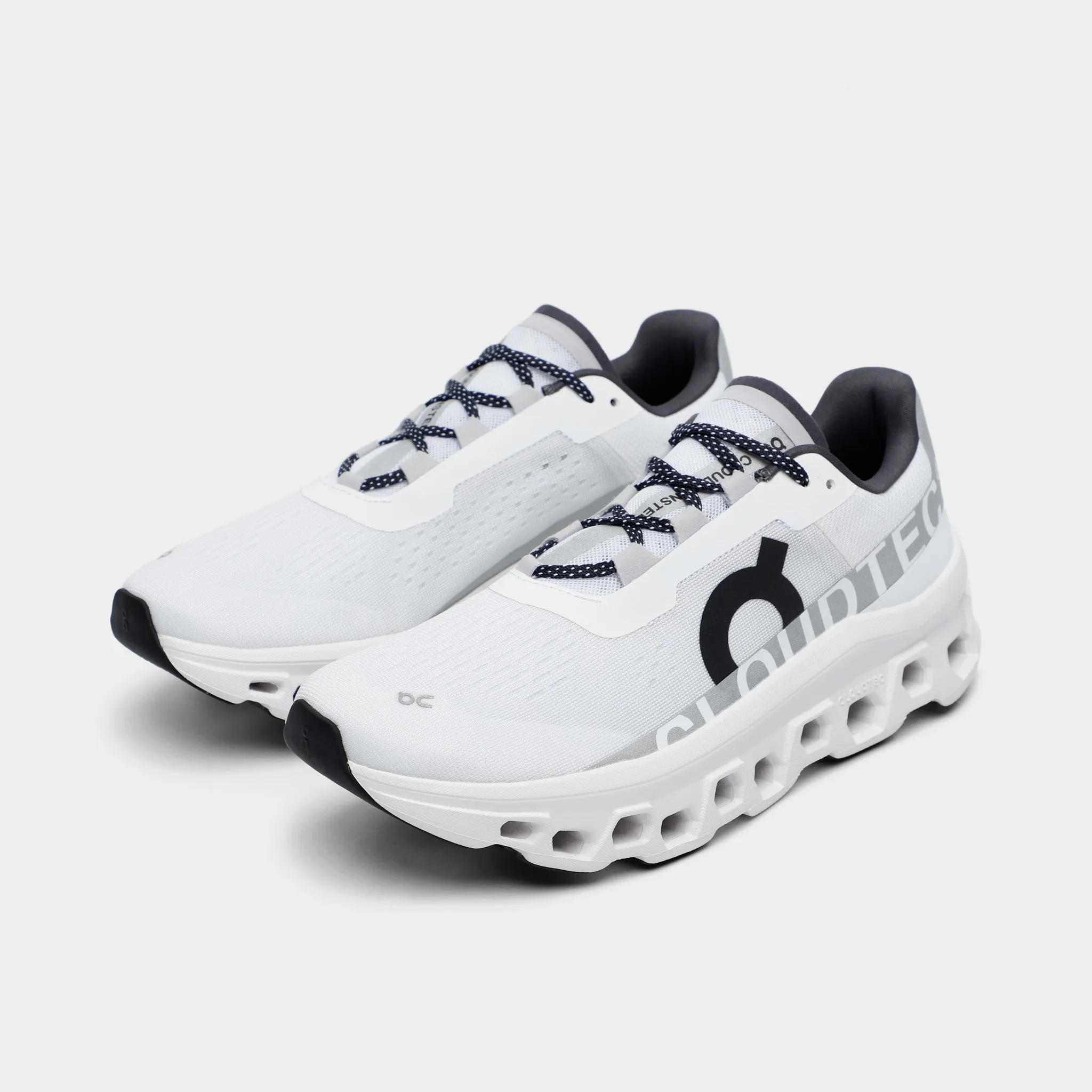 Hybrid Sole Torque Control Plate On Cloudmonster 1 / All White