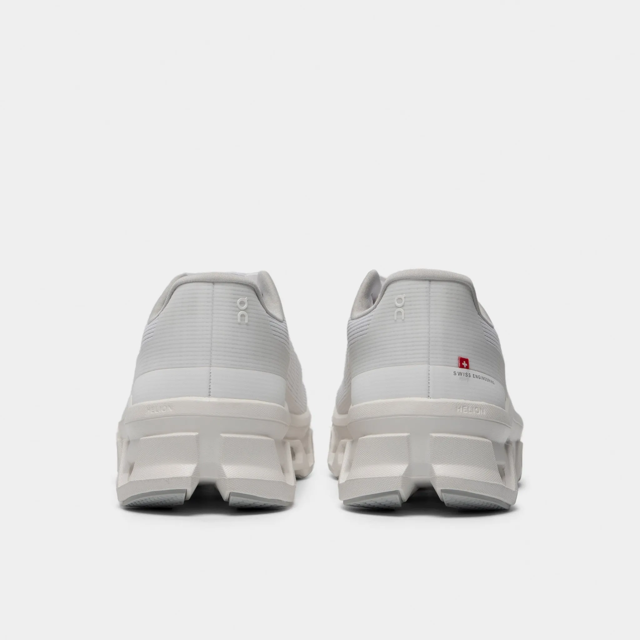On Cloudmonster Void White / White Breathable flair Foam Flex