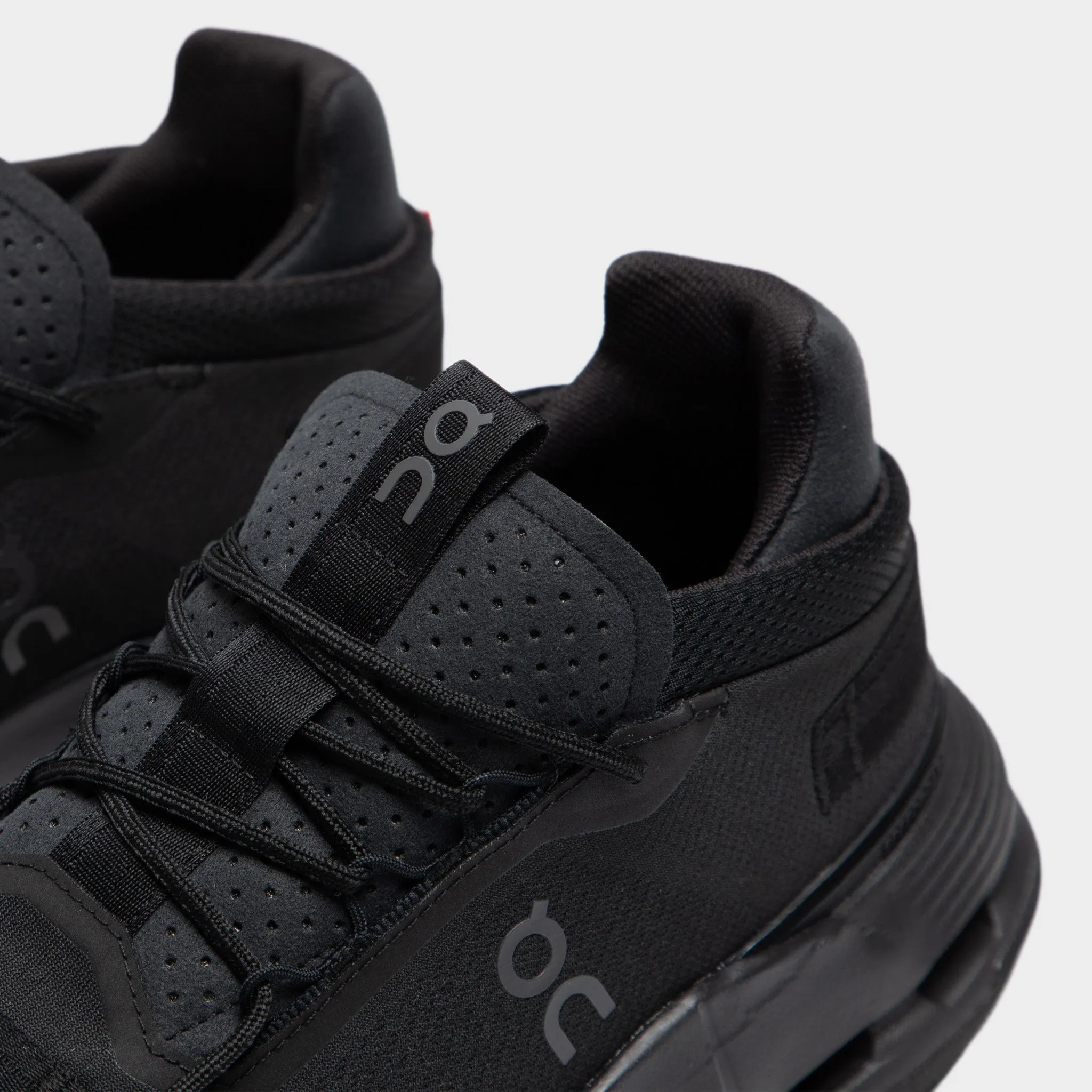 On Cloudnova 2 Black / Black Impact Resistant Heel
