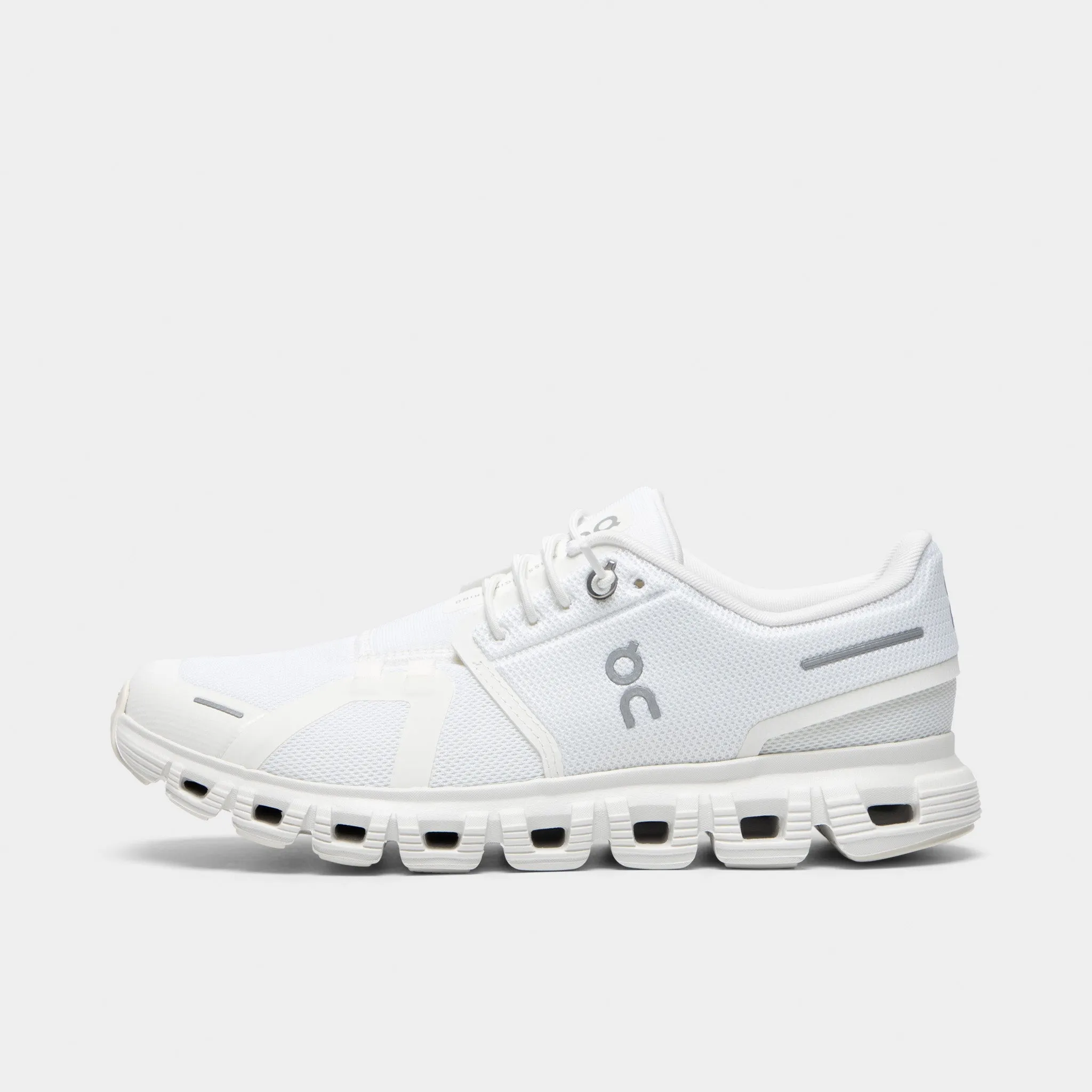Elastic Lacing Anti Friction On Women's Cloud 6 White / White