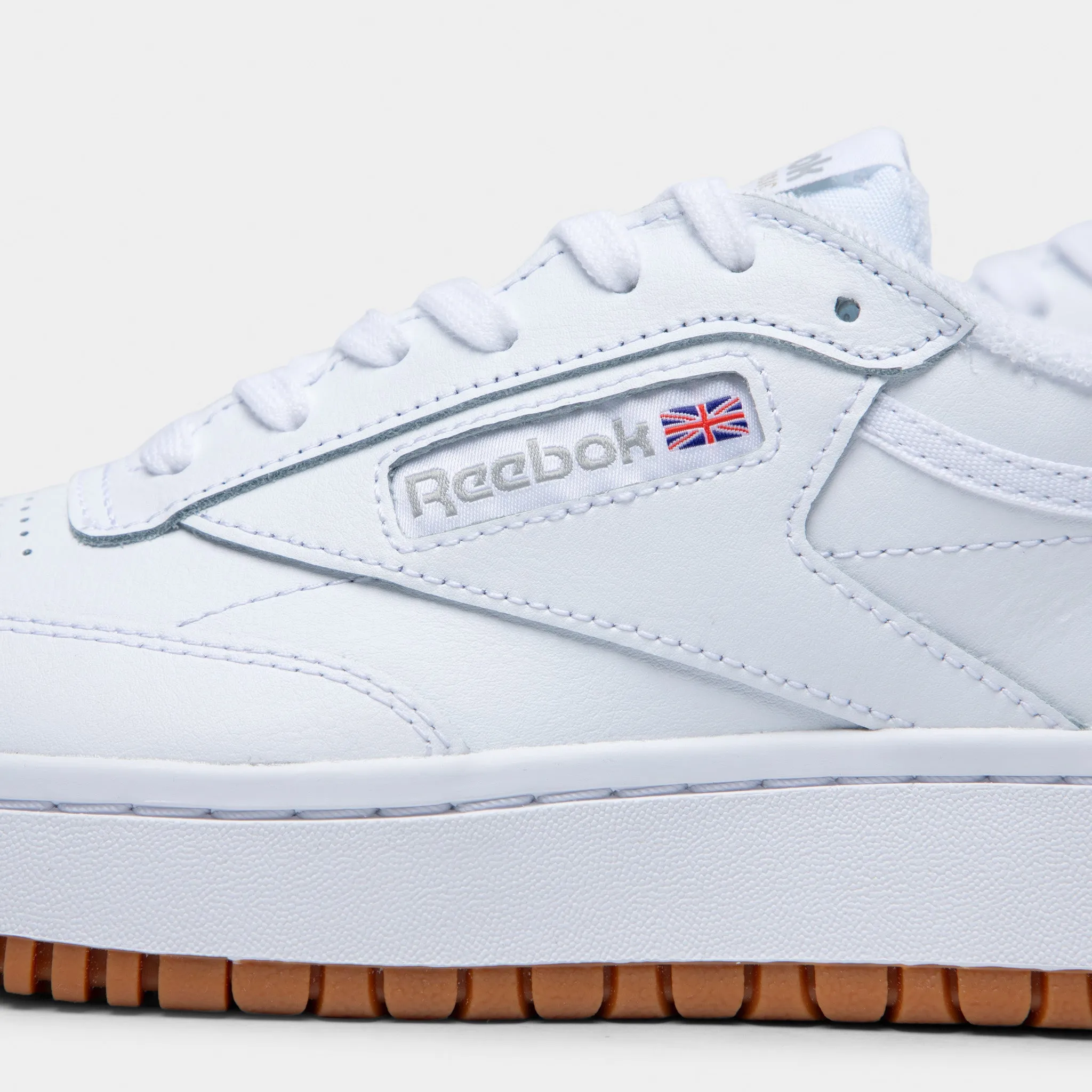 water - resistance - level gym - specific functions Reebok Womens' Club C Double White / Gum