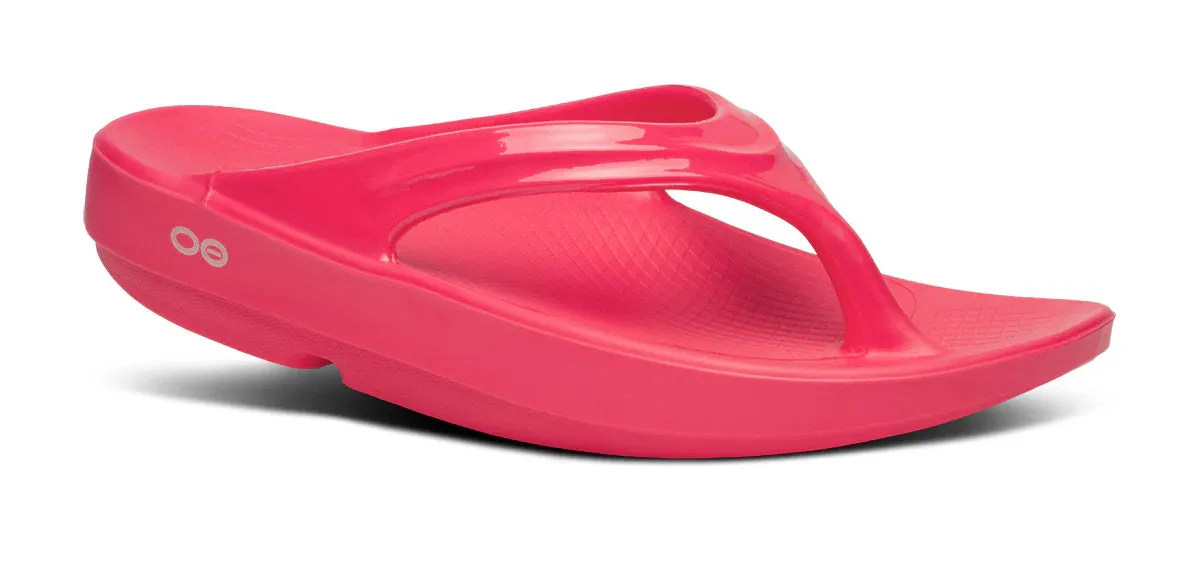 OOFOS OOLALA - BERRY PINK Winter Warm Soft Tone
