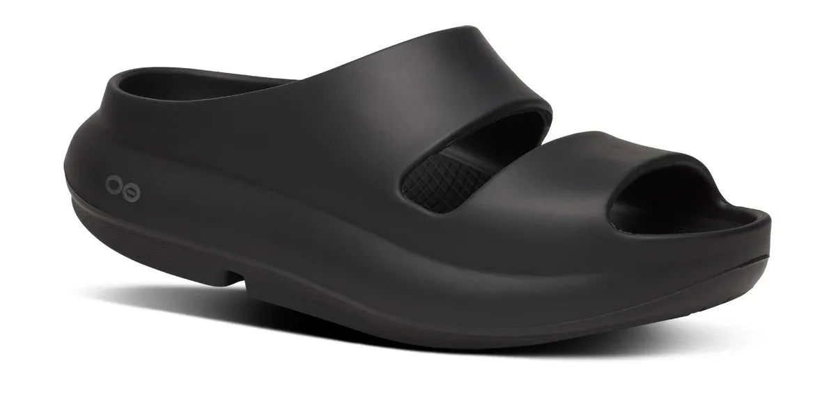 OOFOS OOYEA - BLACK Slip On Style Soul Step