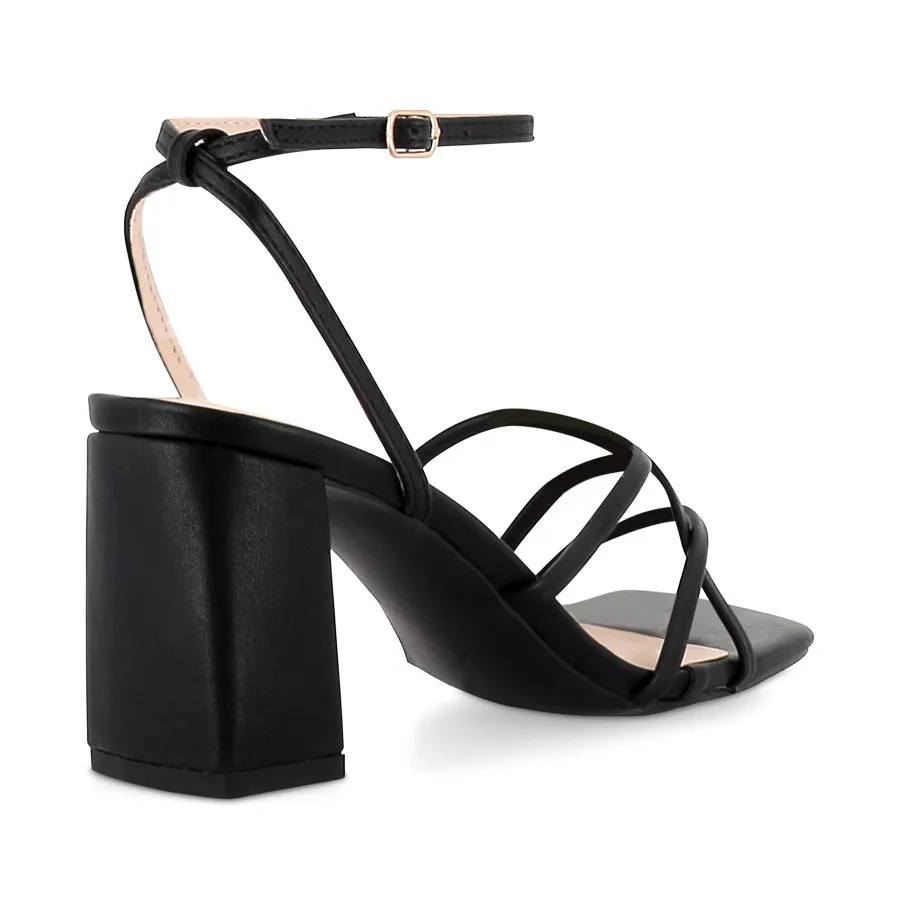 NAKITA - BLACK Seamless Interior Shoes Easy Slip-On