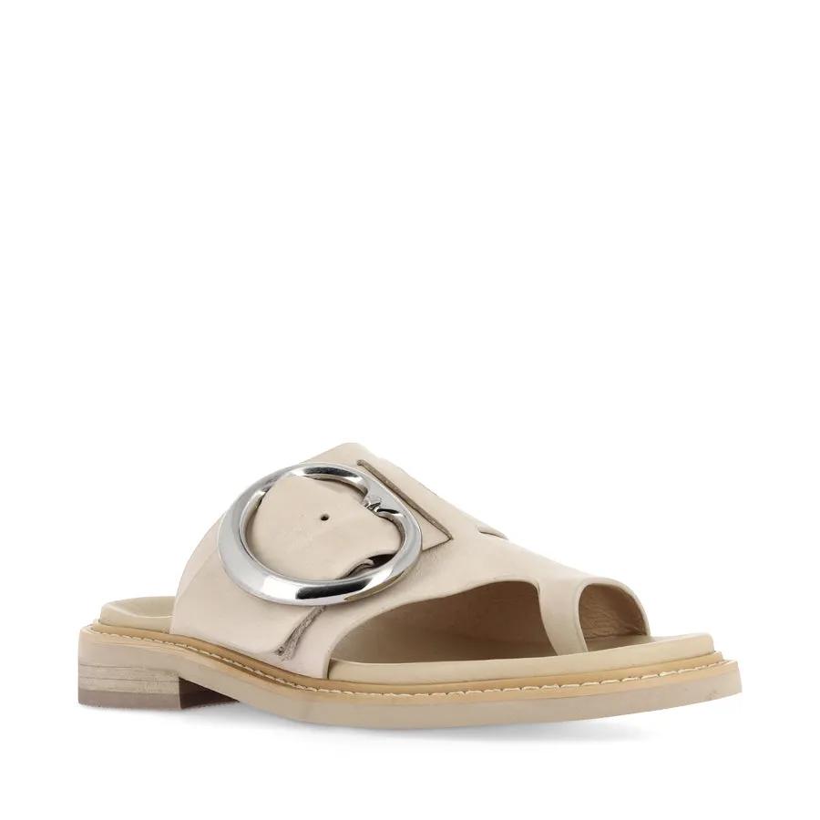 Relaxed Flip-flops ORN - BIRCH LEATHER