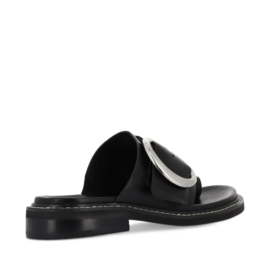 ORN - BLACK LEATHER Outdoor Footwear Secure fit