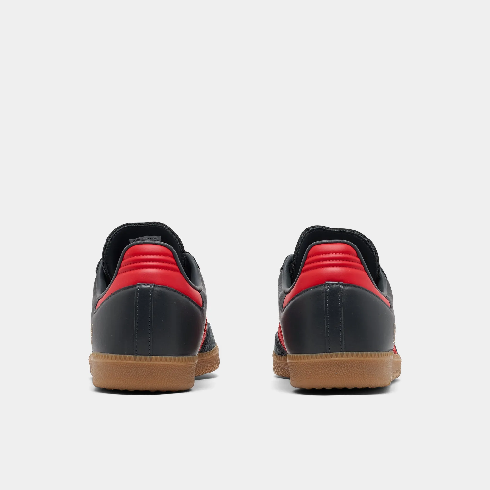 adidas Samba OG Carbon / Better Scarlet - Gum Durable Synthetic