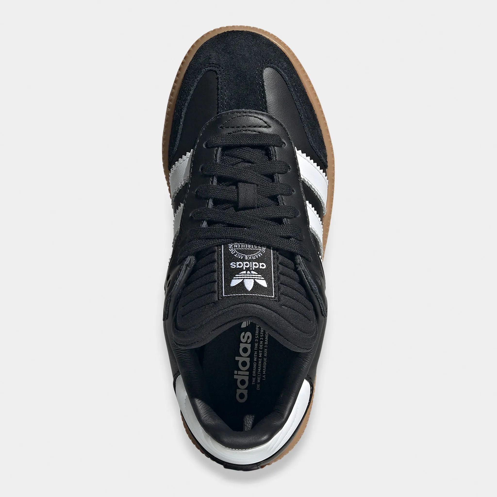 adidas Juniors' Samba XLG Core Black / Footwear White - Gum Core Stability