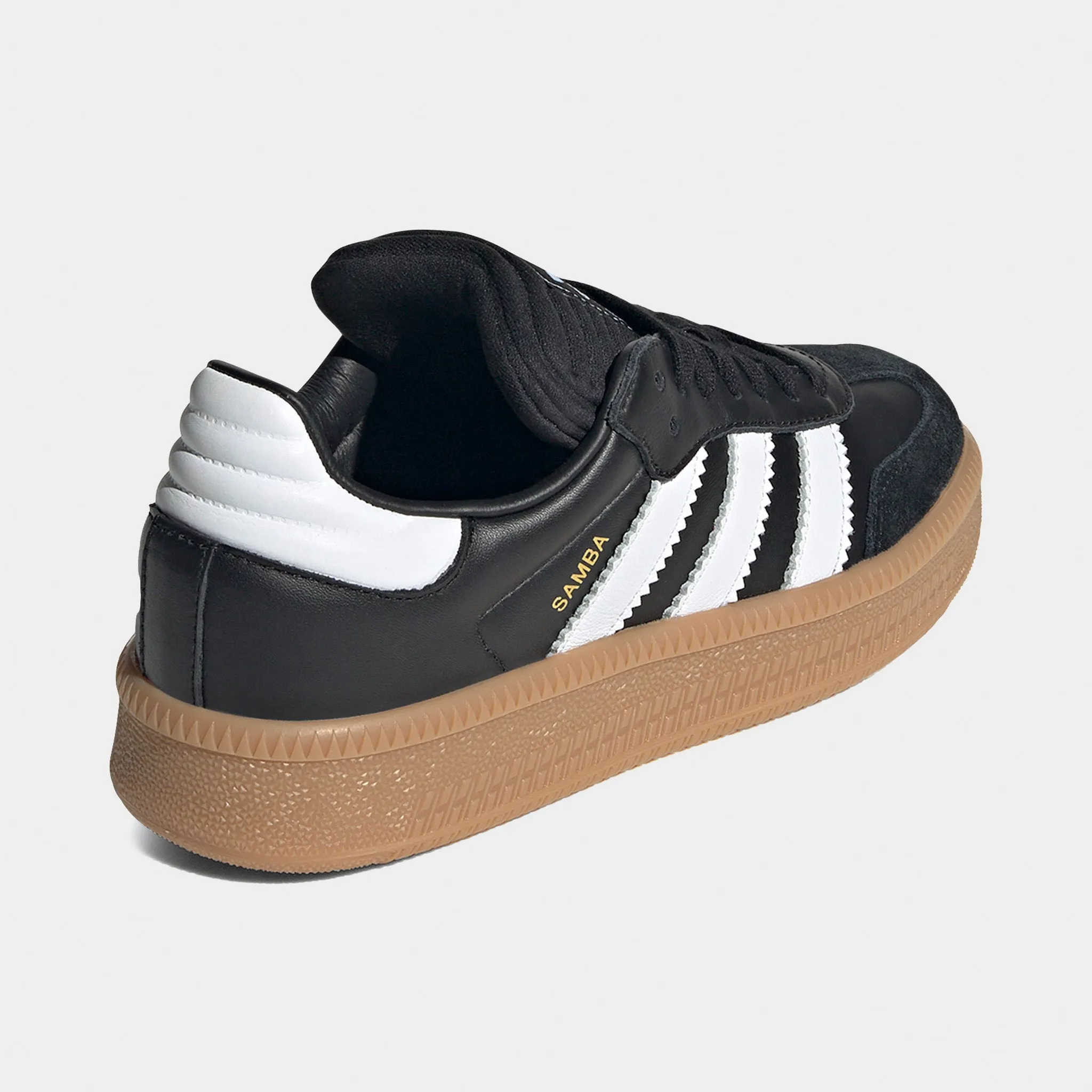 adidas Juniors' Samba XLG Core Black / Footwear White - Gum Speedy Fit