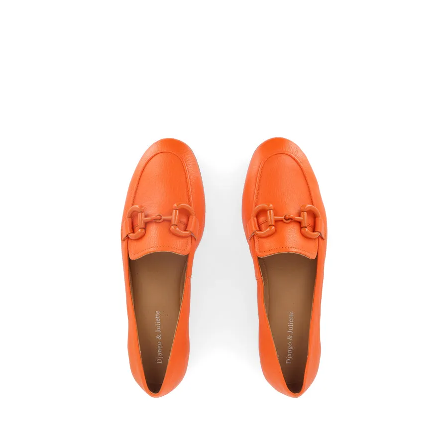 UTA - NEW ORANGE LEATHER Breathable Fit Urban Day