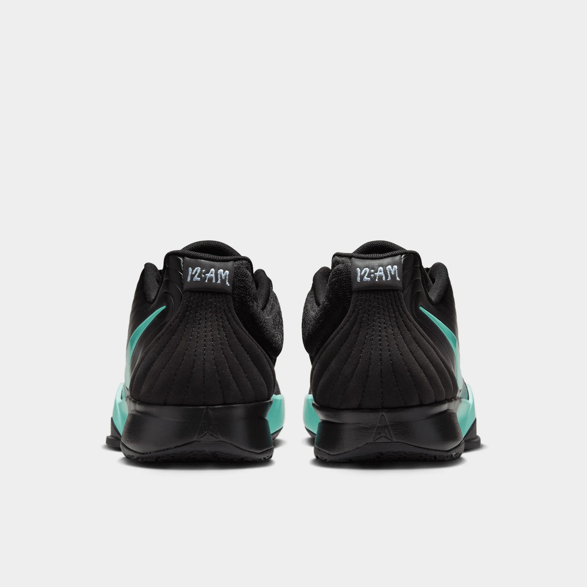 Nike Ja 2 Black / Bleached Turquoise - Cave Stone Asymmetric Lacing Designs