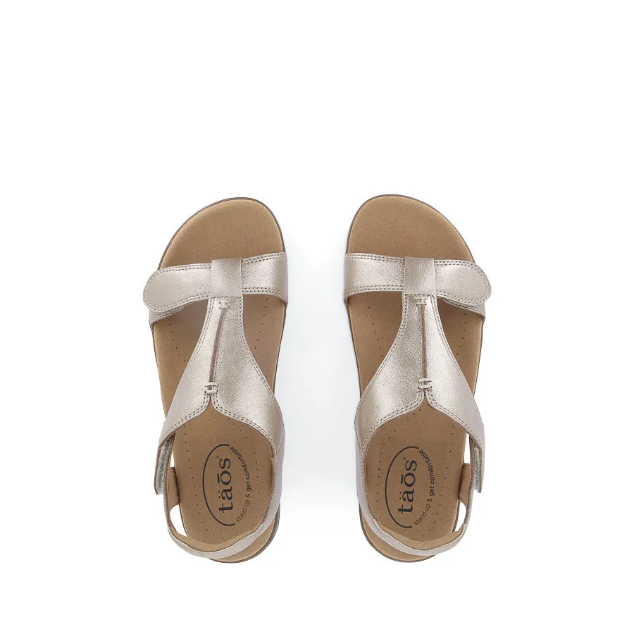 Cafe Stop Classic Pair THE SHOW - METALLIC CHAMPAGNE LEATHER