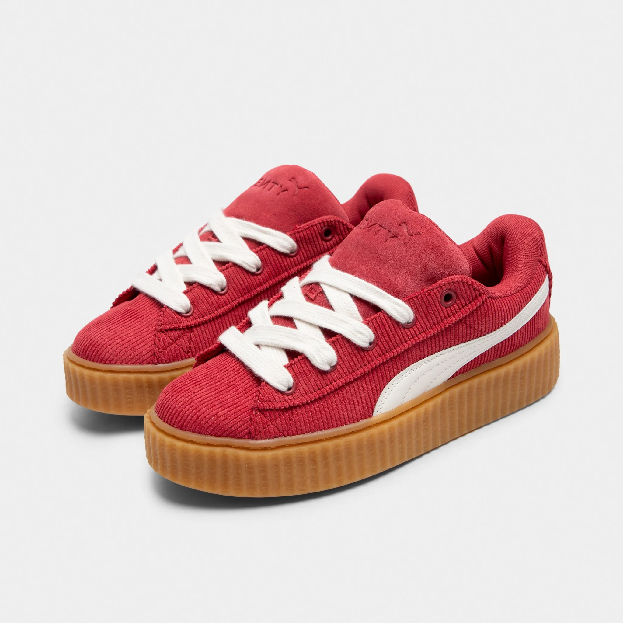 Impact Resistant Toe Cap Thermo Regulating Lining FENTY x PUMA Women's Creeper Phatty Corduroy Club Red / Warm
