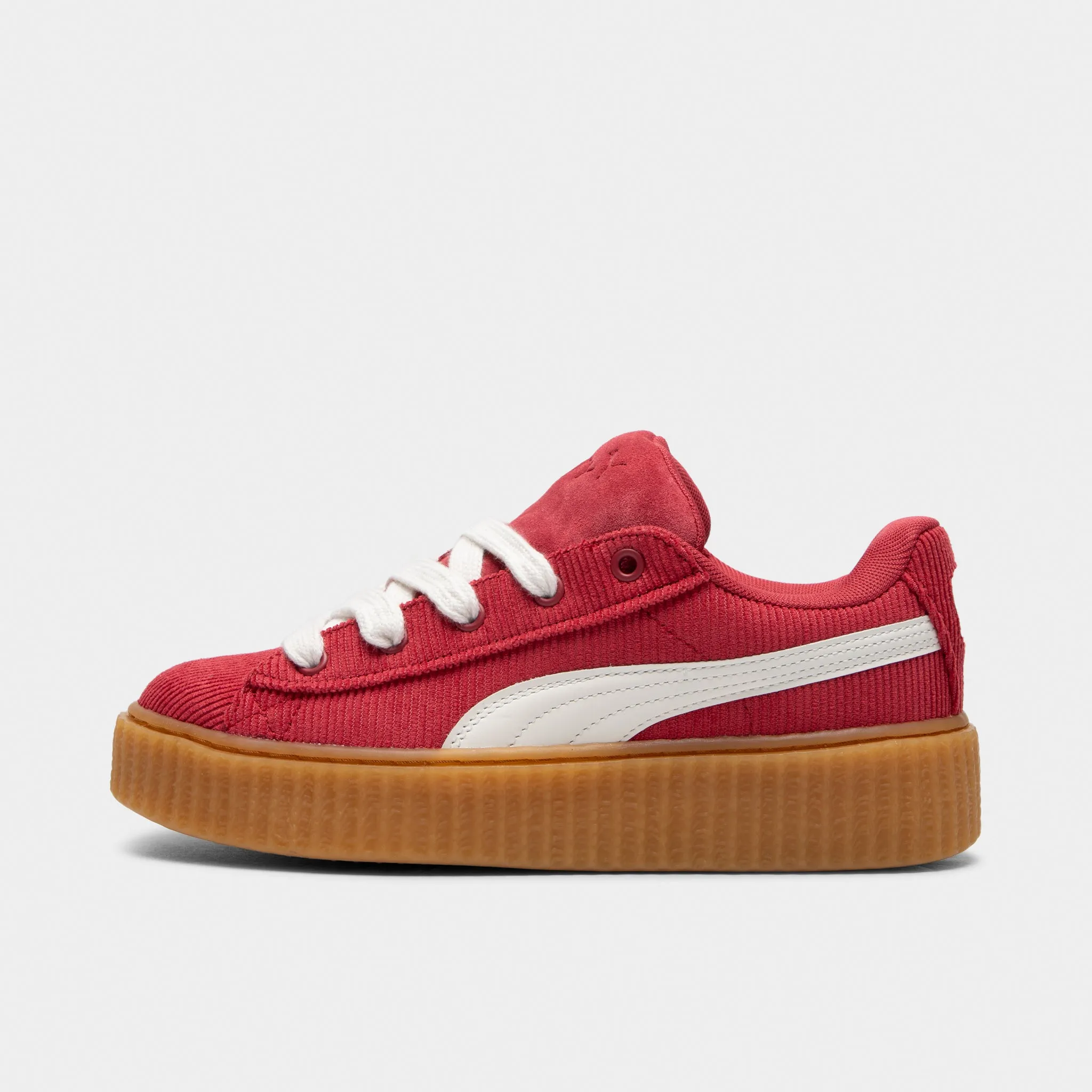 FENTY x PUMA Women's Creeper Phatty Corduroy Club Red / Warm Daily Casual Slip Resistant Compound
