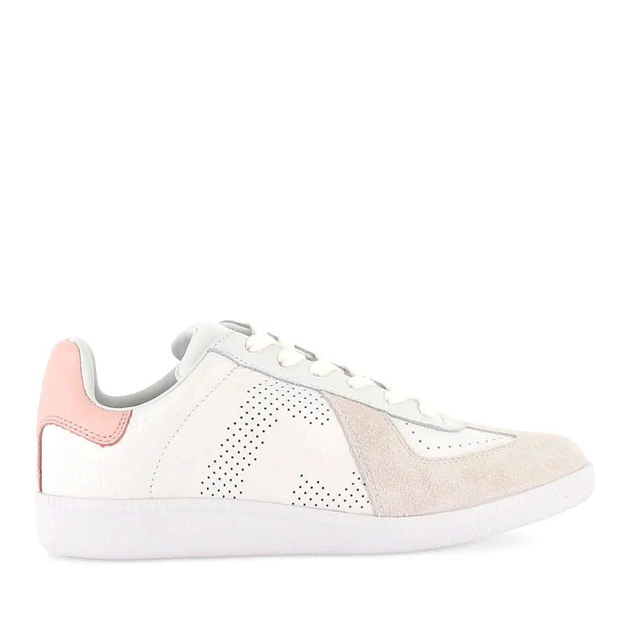 PACE - WHITE-SNOW PINK LEATHER Tpu Stability Frame Everyday Use