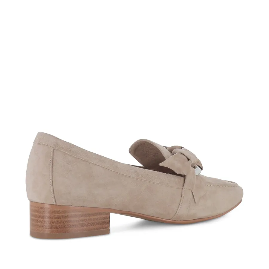 Easy Slip-ons PACKHAM - DARK TAUPE SUEDE
