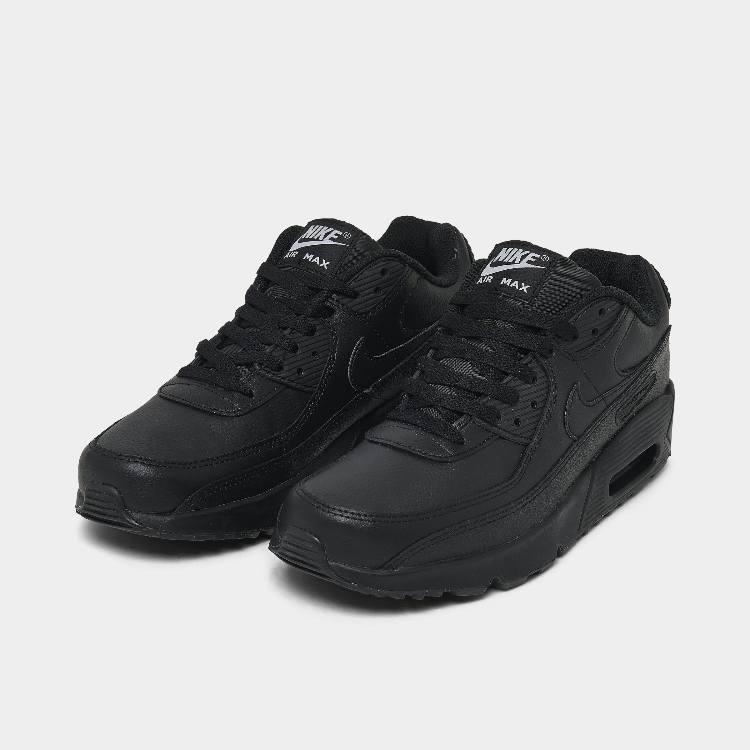 Nike Air Max 90 LTR GS Black / Black - White Casual