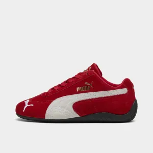 PUMA Juniors' Speedcat Red / White Dual Density Outsoles Recycled Material Options