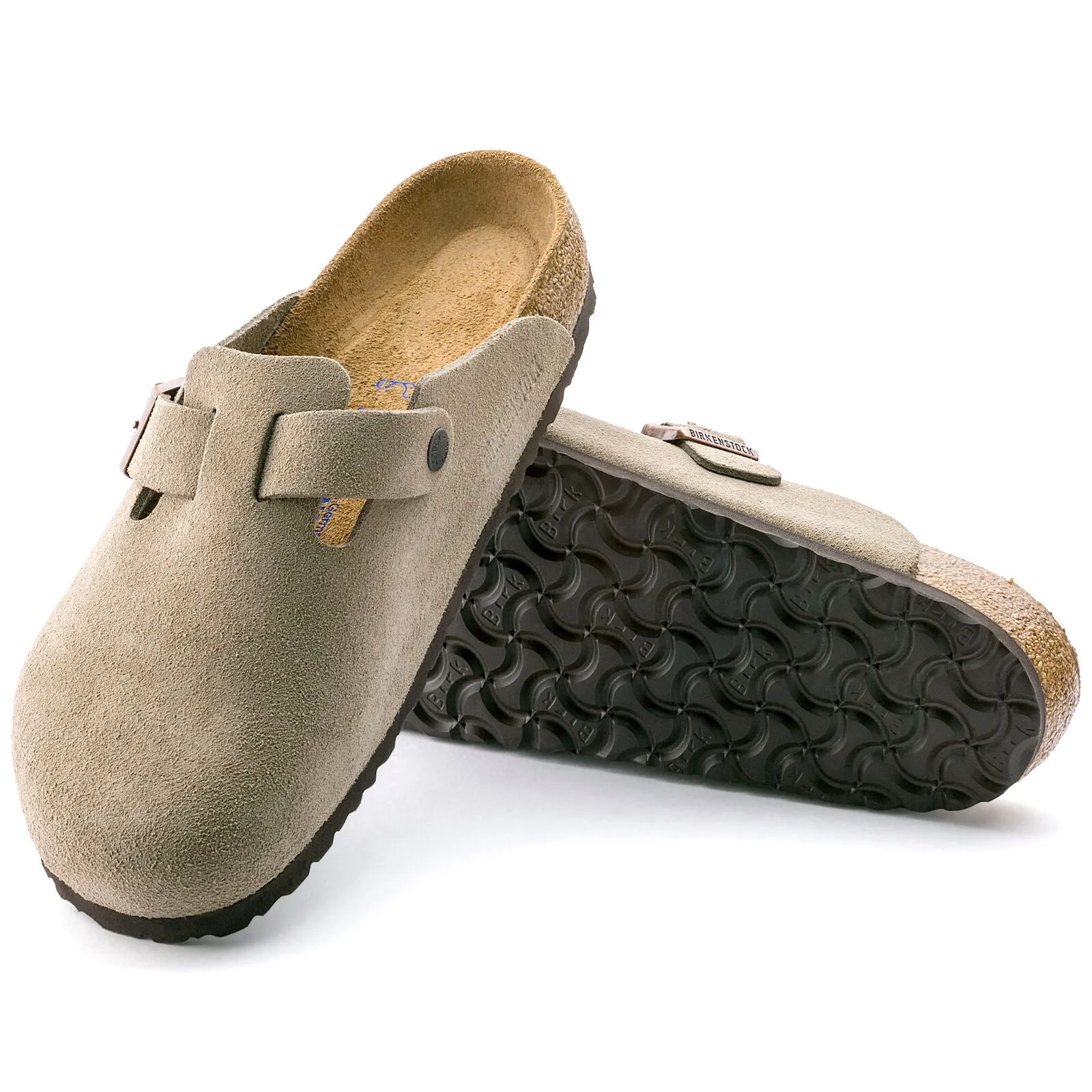 Curve Hug BIRKENSTOCK BOSTON - TAUPE - NARROW - B07000BN560773