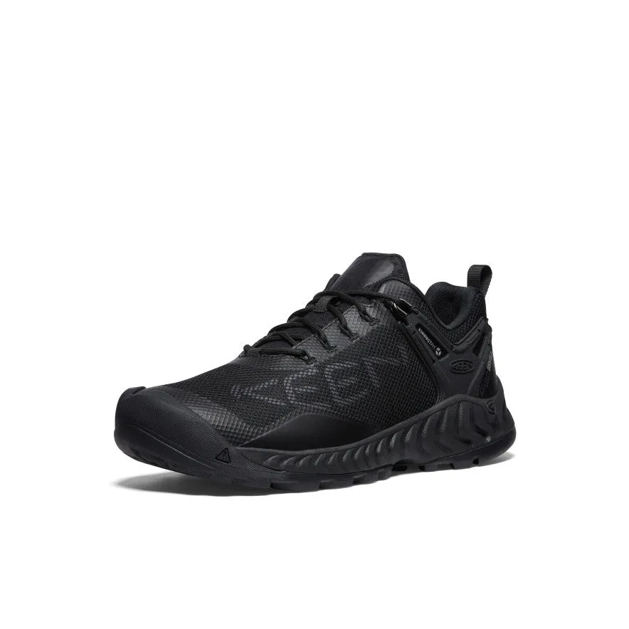 Men's NXIS EVO Waterproof Shoe  |  Triple Black office pumps