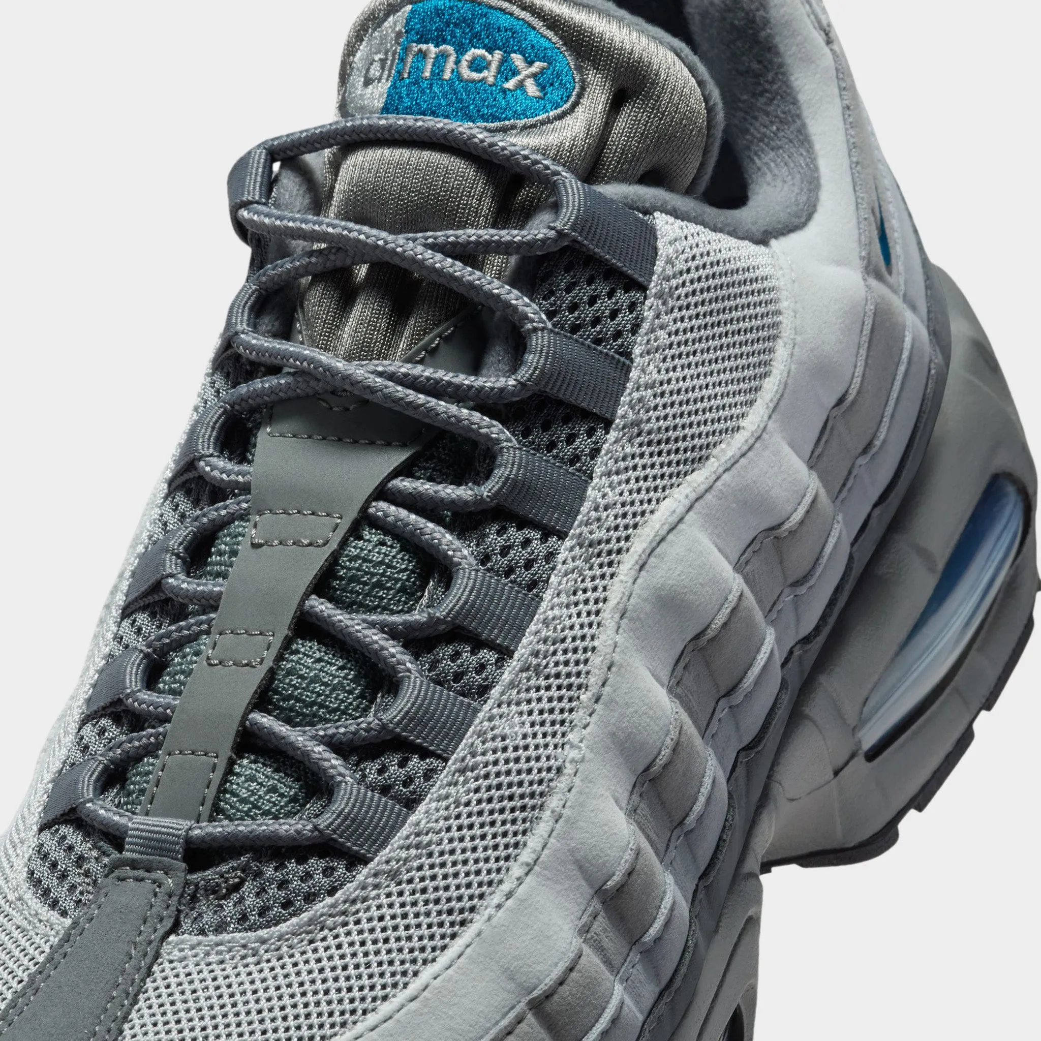 Urban Cool Memory Foam Insole Layer Nike Air Max 95 OG Smoke Grey / Green Abyss - Wolf Grey