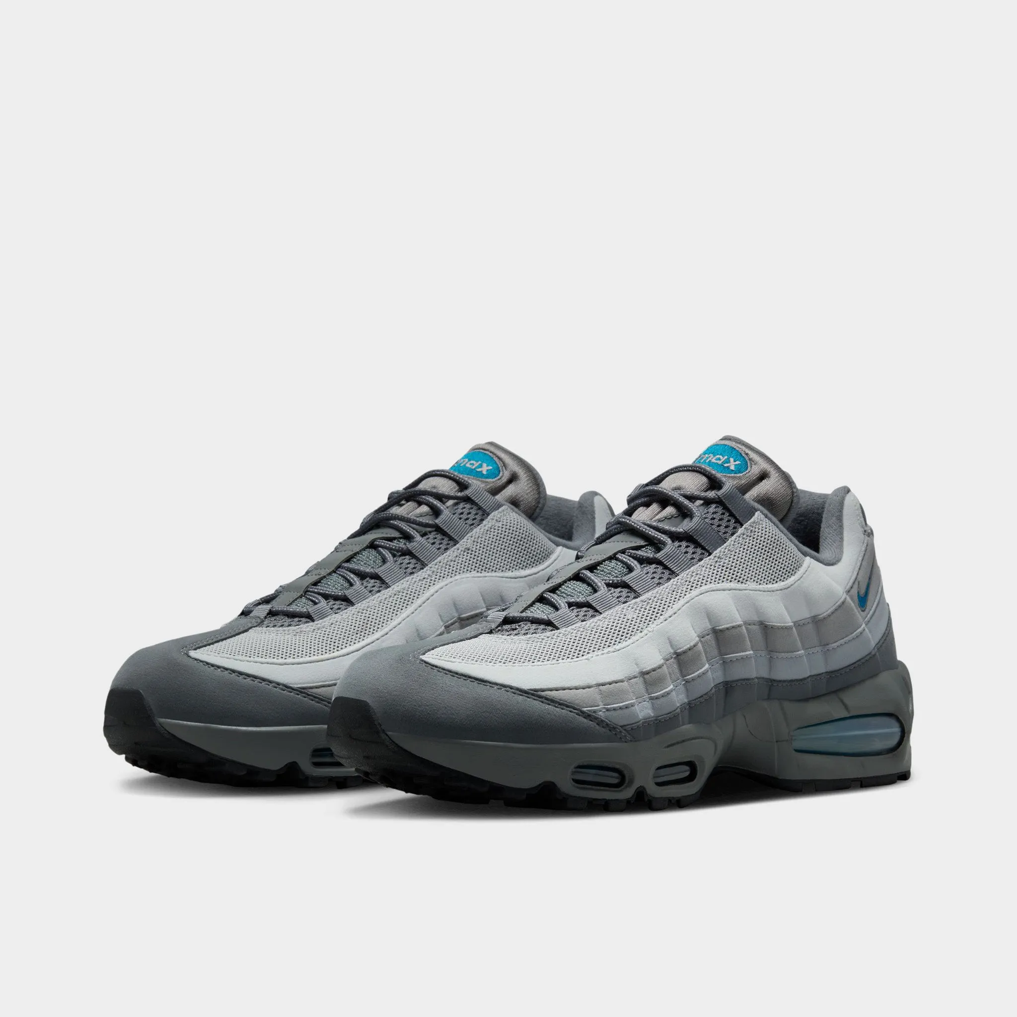 Basic Style Nike Air Max 95 OG Smoke Grey / Green Abyss - Wolf Grey