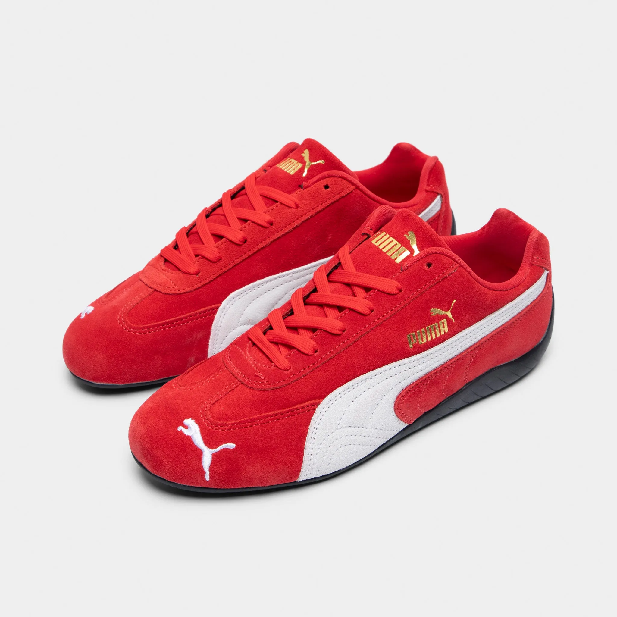 PUMA Speedcat OG Red / White No Slip Luxurious Touch