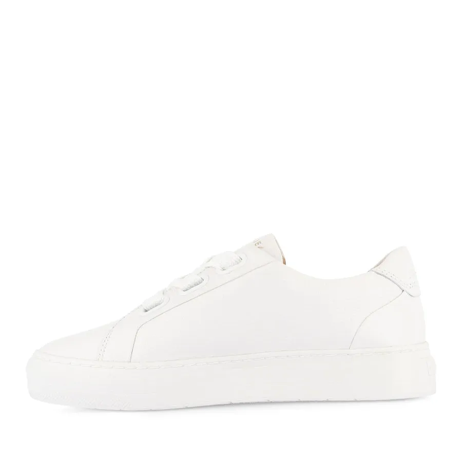 MYA - WHITE TUMBLED LEATHER Day Runner