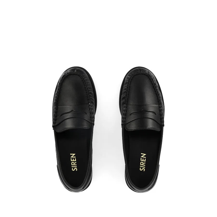 PADDY - BLACK LEATHER Urban Nights Platform Style