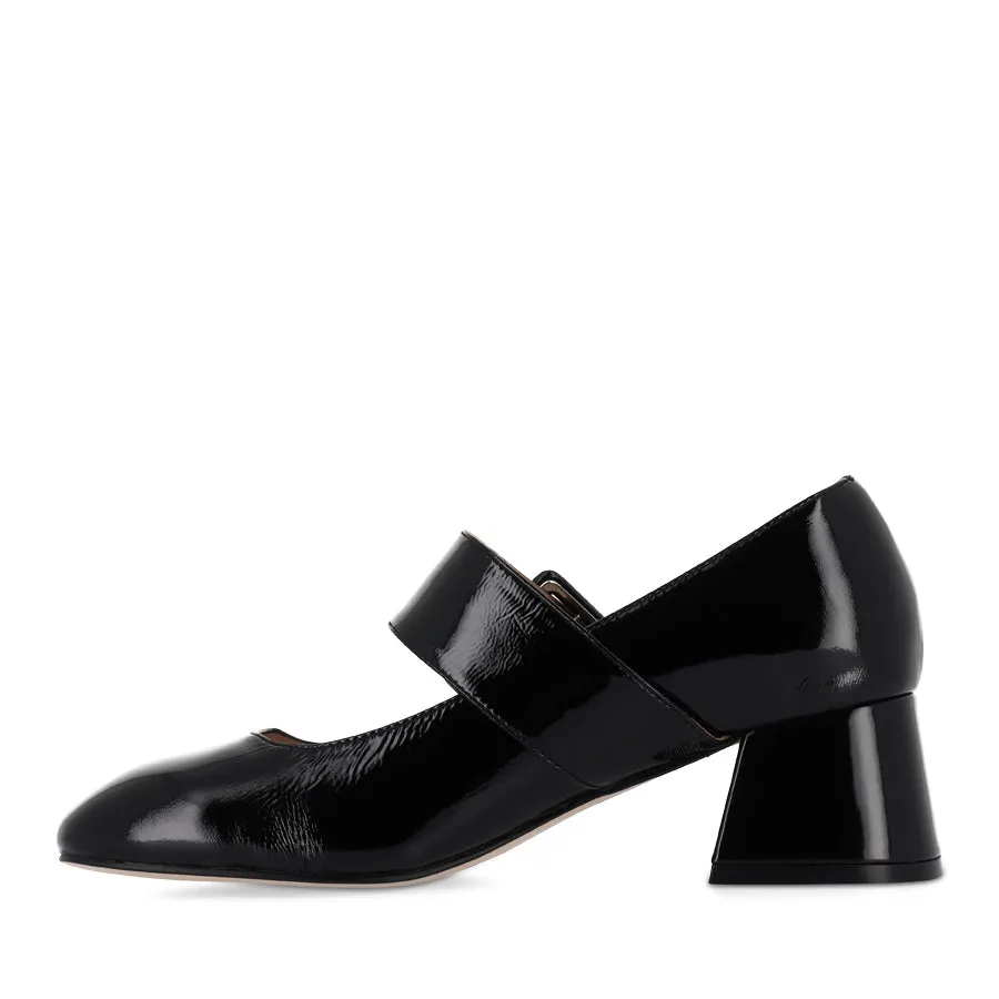 PAGODA - BLACK PATENT Support Glow