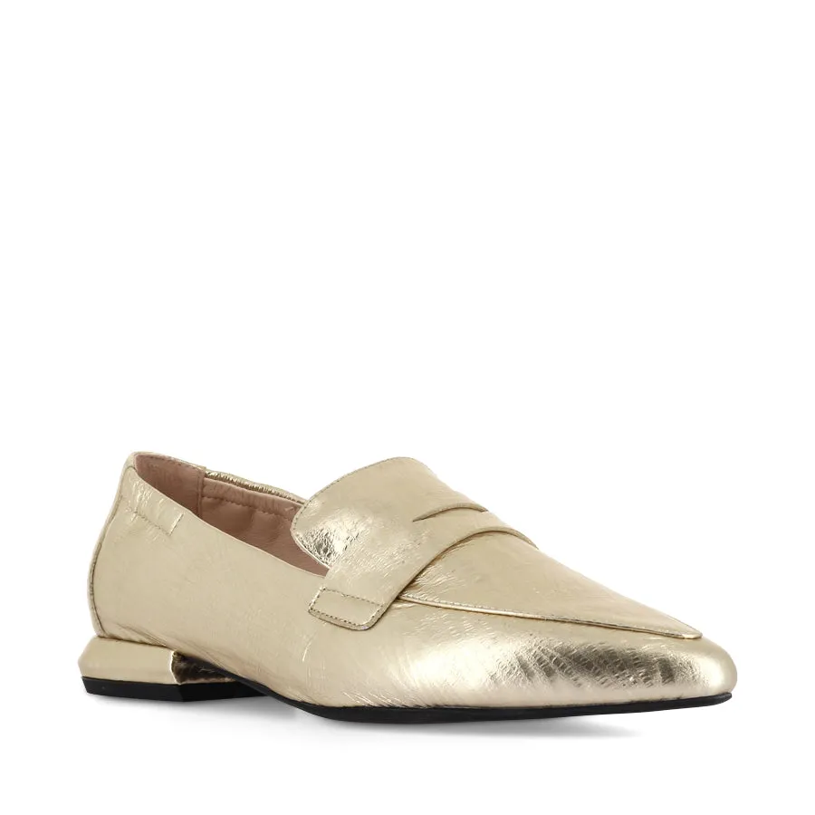 PALOLO - GOLD SNAKE LEATHER Step Sure Strappy