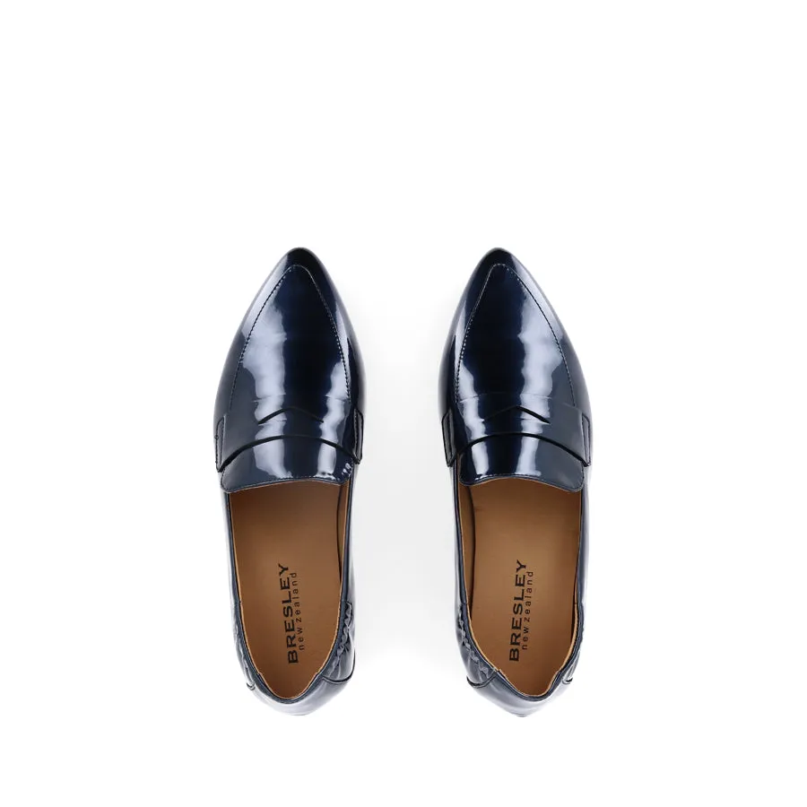 PALOLO - NAVY CRINKLE PATENT Way Guard