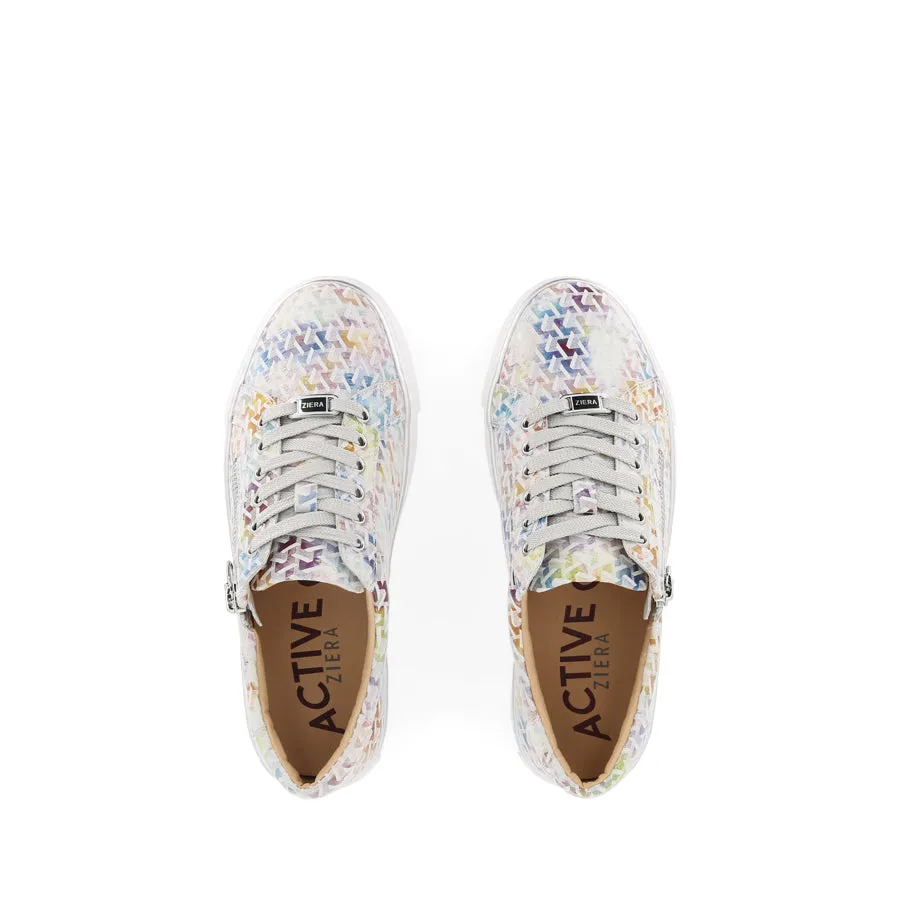 PAMELA XF - GELATO GEO LEATHER Pressure Zoned Cushioning Aramid Fiber Reinforcement